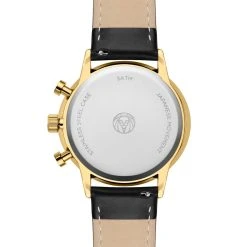 Lucleon Ternion | Montre à Double Fuseau Horaire En Acier Noir Et Or -Trendhim en ligne 3 3ninon