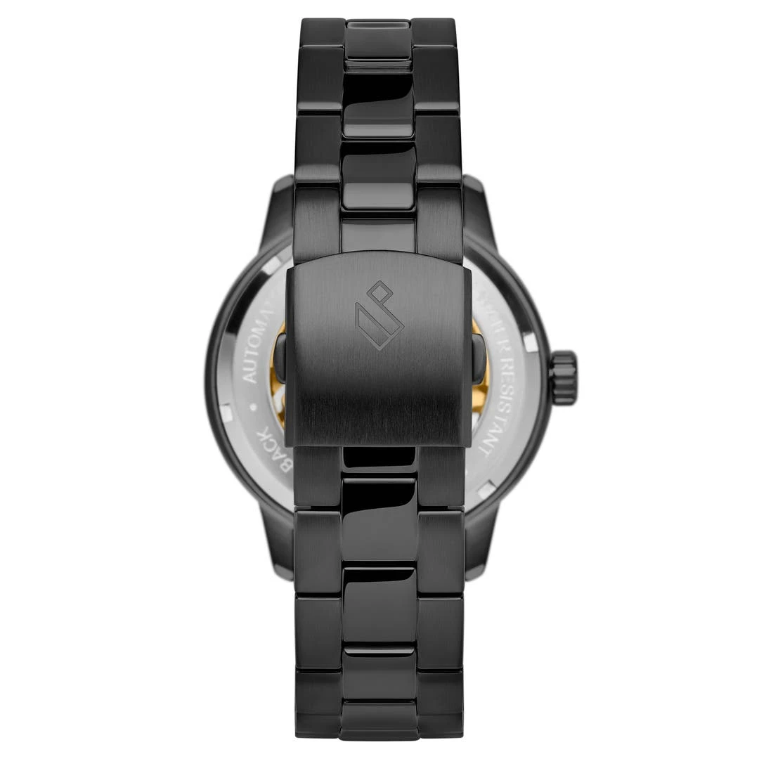 Seizmont Dante II | Montre Squelette Couleur Noir Et Or à Mécanisme Doré 8 Seizmont Dante II | Montre Squelette Couleur Noir Et Or à Mécanisme Doré – Image 6