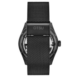 Otsu Calin | Montre Squelette Automatique Transparente Noire -Trendhim en ligne 3 4kali