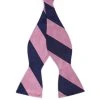Trendhim Noeud Papillon En Soie à Rayures Rose Et Bleu Marine -Trendhim en ligne 30 1 64
