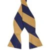 Trendhim Noeud Papillon En Soie à Rayures Or Et Bleu Marine -Trendhim en ligne 33 1 74