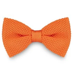 Tailor Toki Noeud Papillon Tricoté Orange