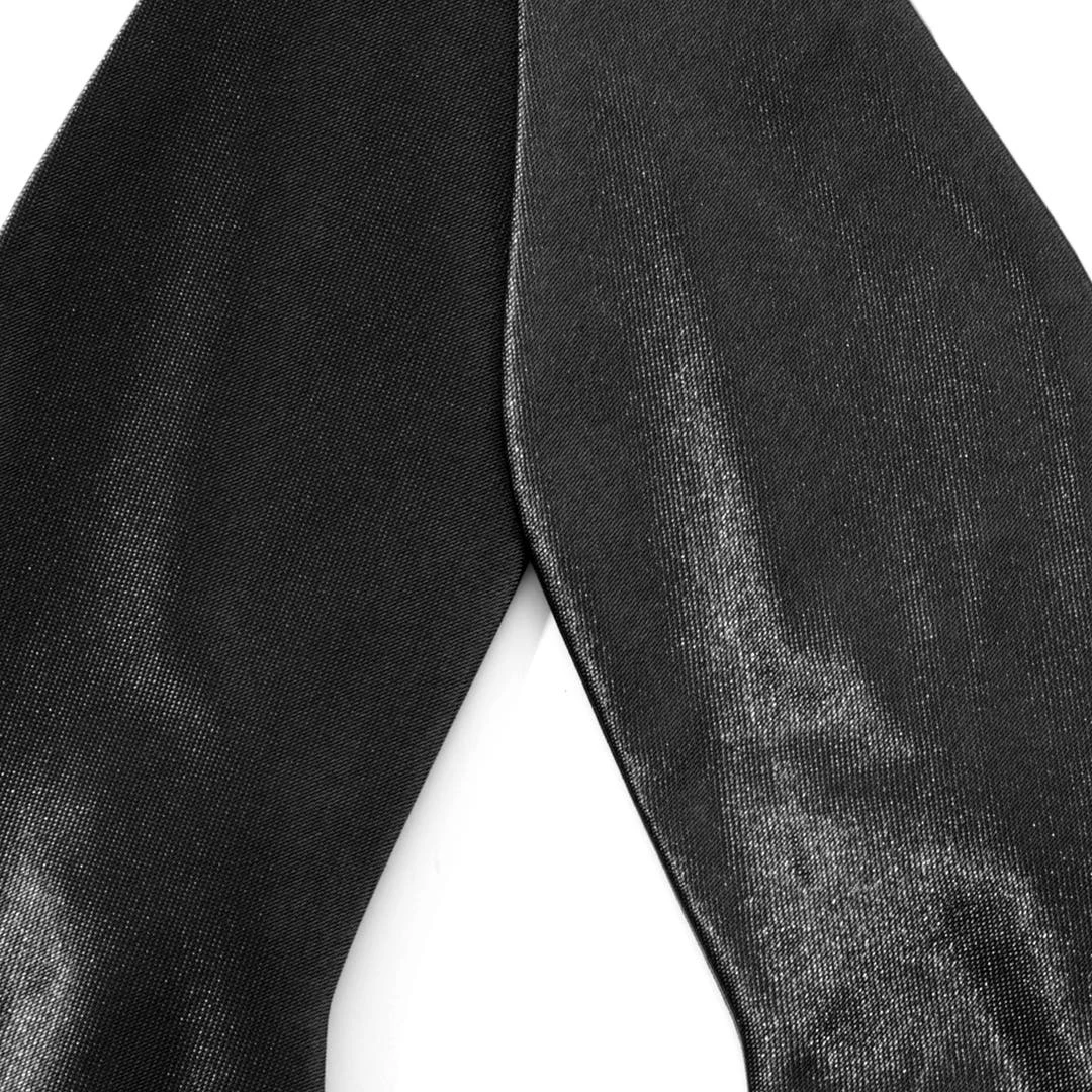 Trendhim Noeud Papillon à Nouer Uni Noir Brillant 4 Trendhim Noeud Papillon à Nouer Uni Noir Brillant – Image 2