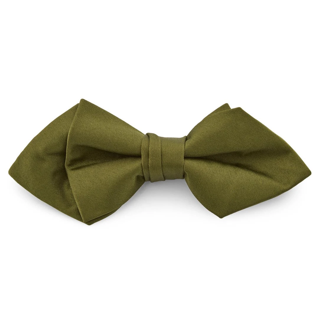 Trendhim Noeud Papillon Classique En Pointes Vert Olive 3 Trendhim Noeud Papillon Classique En Pointes Vert Olive