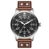 Fawler Apollo | Montre Aviateur En Acier Inoxydable Couleur Noir Et Argent -Trendhim en ligne 4 1apolo