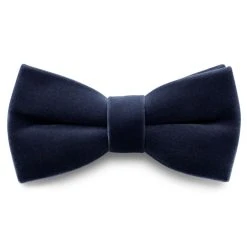 Trendhim Kleos | Nœud Papillon Pré-noué En Velours Bleu Foncé