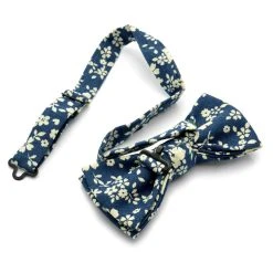 Tailor Toki Noeud Papillon Floral Bleu / Blanc -Trendhim en ligne 4 2 88