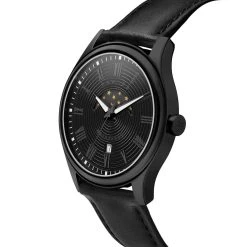 Fawler Imperator | Montre à Phases De Lune En Acier Inoxydable Noir -Trendhim en ligne 4 2carr