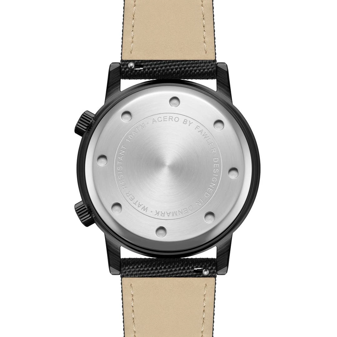 Fawler Acero | Montre De Plongée En Acier Inoxydable Noir 6 Fawler Acero | Montre De Plongée En Acier Inoxydable Noir – Image 4
