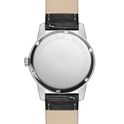 Fawler Dayton | Montre En Acier Inoxydable Argenté Avec Cadran Noir Texturé -Trendhim en ligne 4 3dajton