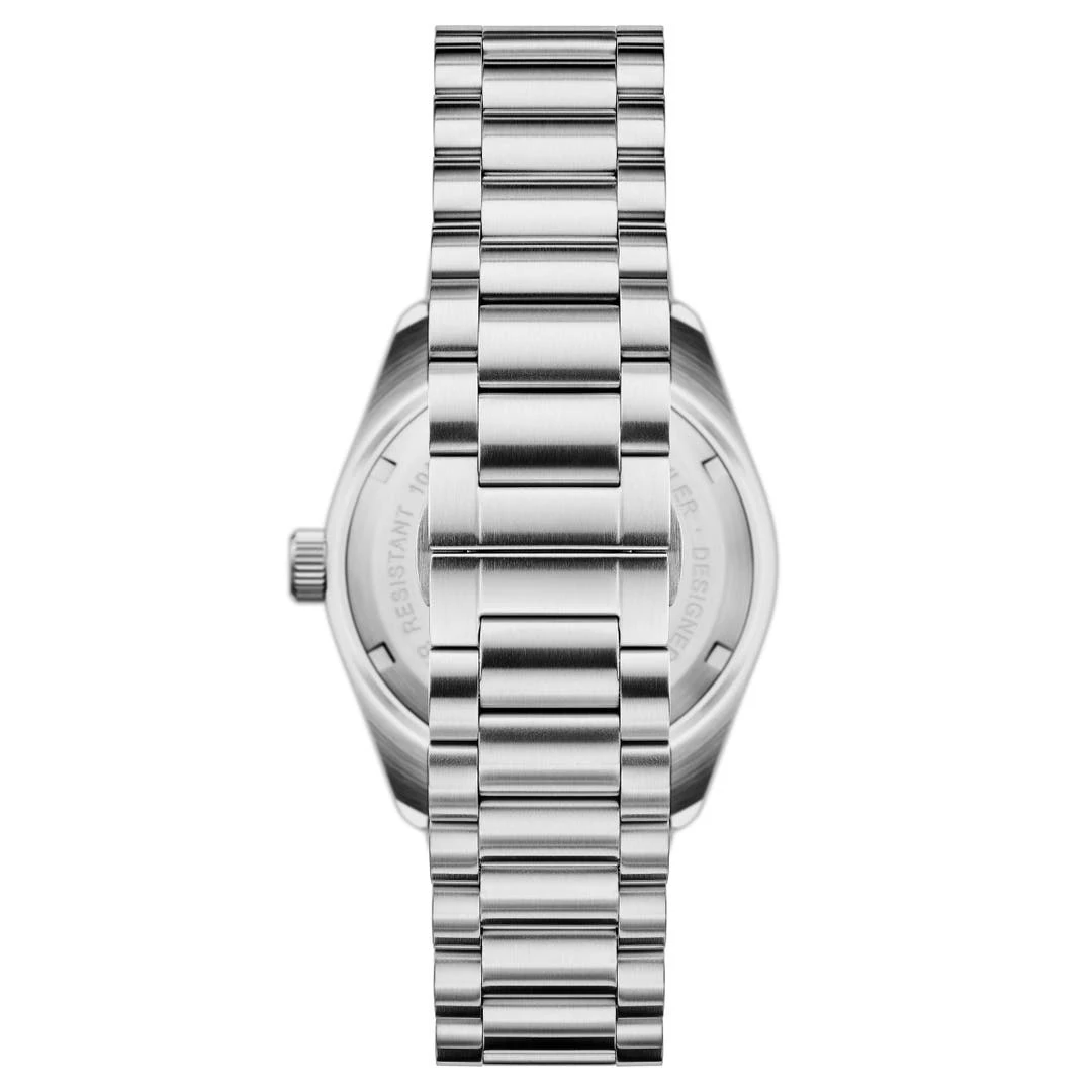 Fawler Métier | Montre GMT En Acier Inoxydable Gris 6 Fawler Métier | Montre GMT En Acier Inoxydable Gris – Image 4