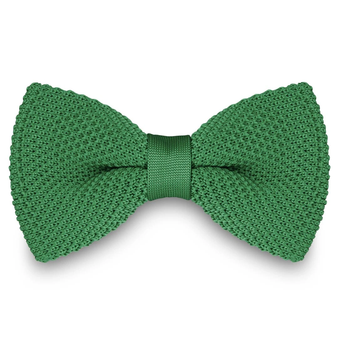 Tailor Toki Noeud Papillon Tricoté Vert émeraude 3 Tailor Toki Noeud Papillon Tricoté Vert émeraude