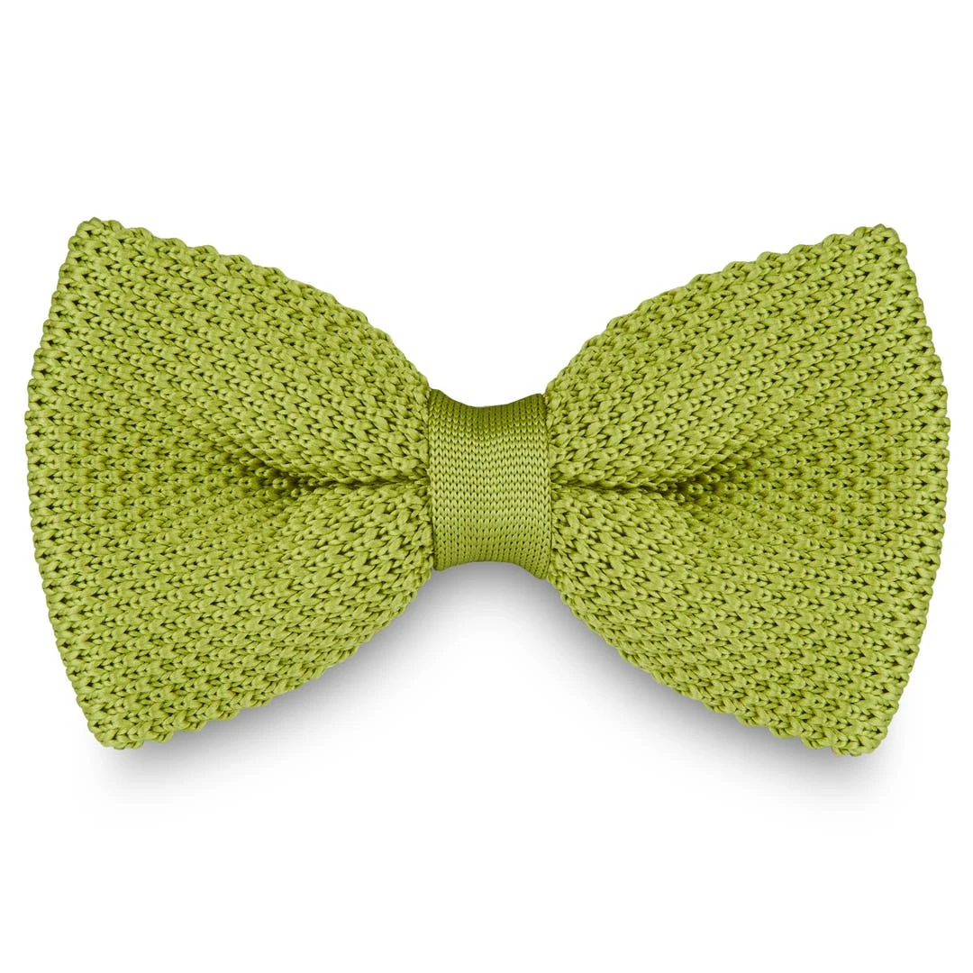 Tailor Toki Noeud Papillon Tricoté Vert Olive 3 Tailor Toki Noeud Papillon Tricoté Vert Olive