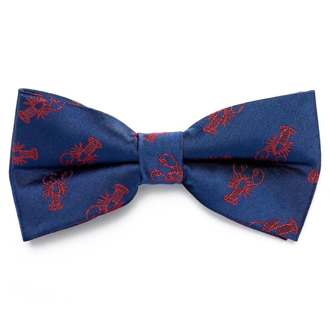 Trendhim Nœud Papillon Bleu Marine Pré-noué à Motif De Homards 3 Trendhim Nœud Papillon Bleu Marine Pré-noué à Motif De Homards