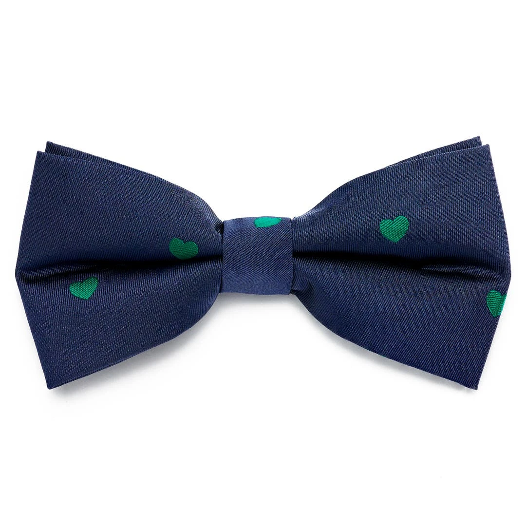 Trendhim Nœud Papillon Bleu Marine Pré-noué à Motif De Coeurs 3 Trendhim Nœud Papillon Bleu Marine Pré-noué à Motif De Coeurs