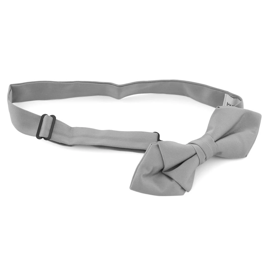 Trendhim Noeud Papillon Classique En Pointes Gris Clair 4 Trendhim Noeud Papillon Classique En Pointes Gris Clair – Image 2