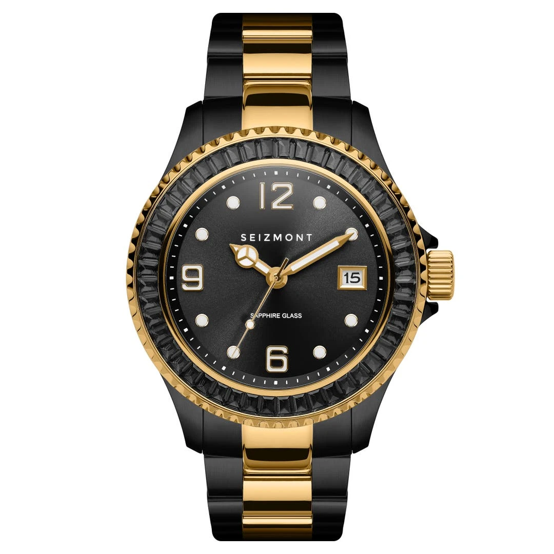 Seizmont Tide | Montre En Acier - Le Bijou Noir 3 Seizmont Tide | Montre En Acier - Le Bijou Noir