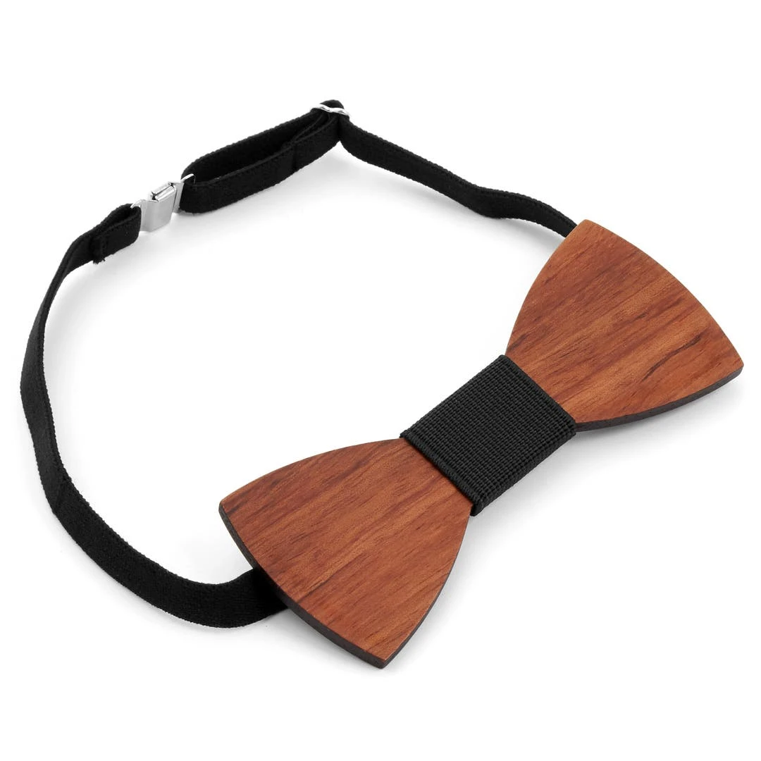 Tailor Toki Noeud Papillon Marron En Bois De Bubinga 4 Tailor Toki Noeud Papillon Marron En Bois De Bubinga – Image 2