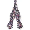 Bohemian Revolt Noeud Papillon à Nouer Bleu Foncé Imprimé Floral -Trendhim en ligne 5 1 335