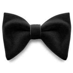 Trendhim Cléos | Nœud Papillon Cocktail Pré-noué En Velours Noir