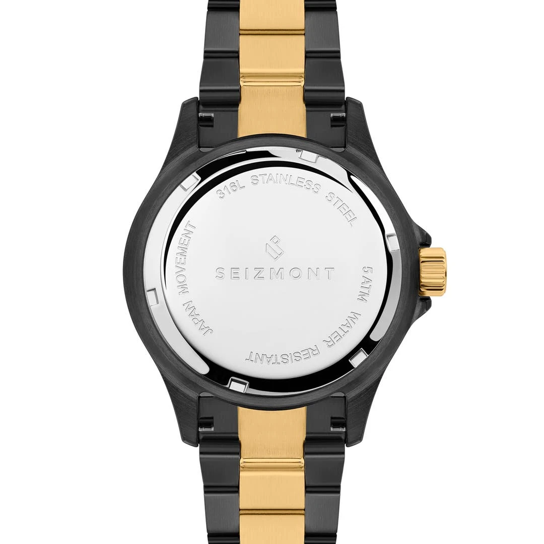 Seizmont Tide | Montre En Acier - Le Bijou Noir 5 Seizmont Tide | Montre En Acier - Le Bijou Noir – Image 3