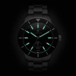 Fawler Makalu | Montre De Plongée En Titane Brossé Avec Lunette Noire -Trendhim en ligne 5 5.b66534dddc93eecf2c01a571e2000f73