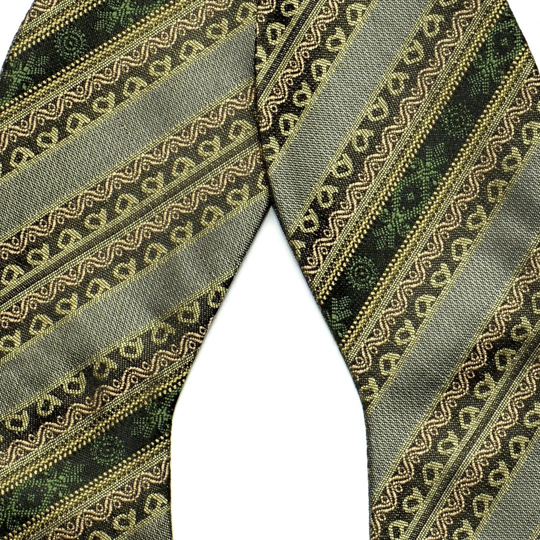 Tailor Toki Noeud Papillon à Nouer Motif Vert 4 Tailor Toki Noeud Papillon à Nouer Motif Vert – Image 2