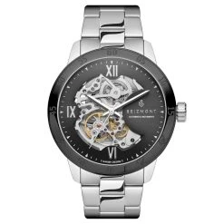 Seizmont Dante II | Montre Squelette Couleur Noir Et Argent