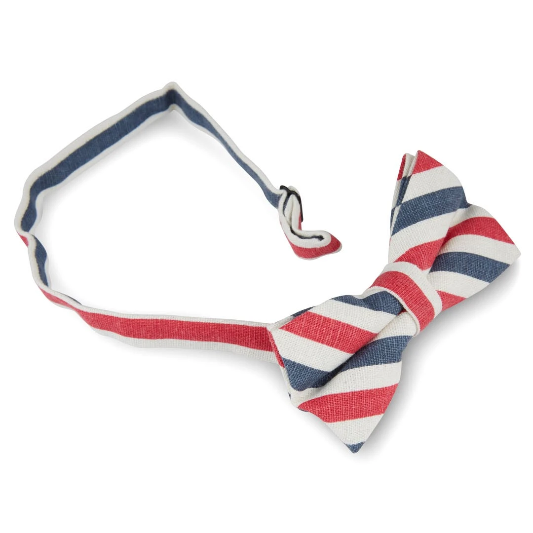 Tailor Toki Noeud Papillon Rayé Rouge Et Bleu 4 Tailor Toki Noeud Papillon Rayé Rouge Et Bleu – Image 2