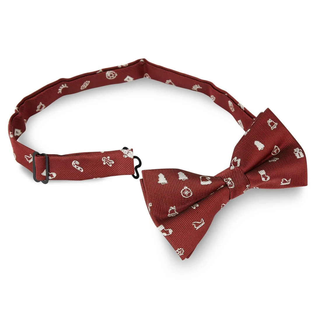 Trendhim Noeud Papillon De Noël Rouge Bordeaux 4 Trendhim Noeud Papillon De Noël Rouge Bordeaux – Image 2