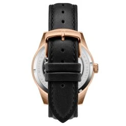 Arkai Caron | Montre Squelette Automatique En Acier Noir Et Or Rose -Trendhim en ligne 6 4karonver2