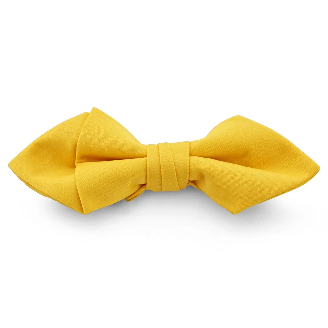 Trendhim Noeud Papillon Classique à Pointes Jaune Canari 3 Trendhim Noeud Papillon Classique à Pointes Jaune Canari