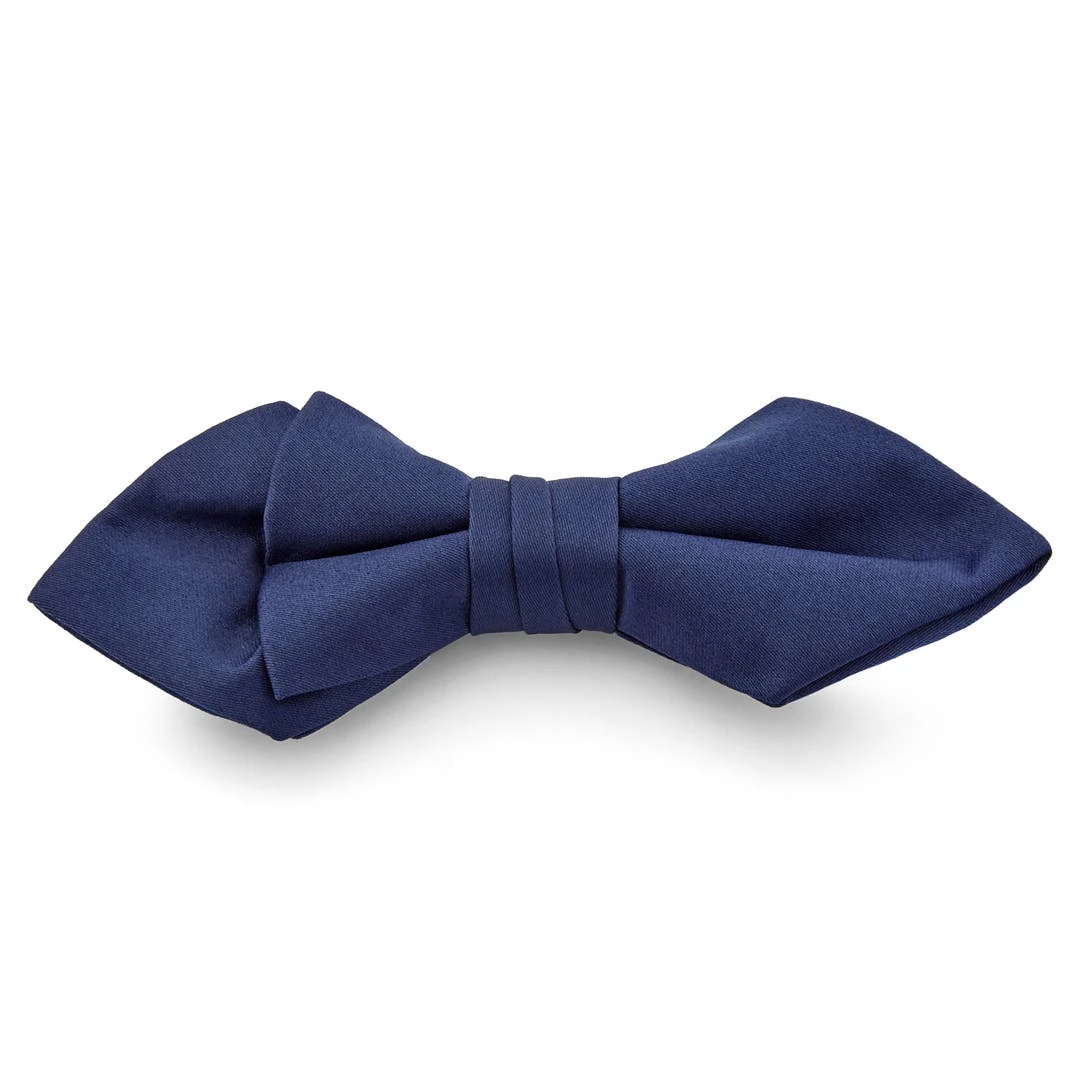 Trendhim Noeud Papillon Classique En Pointes Bleu Marine 3 Trendhim Noeud Papillon Classique En Pointes Bleu Marine