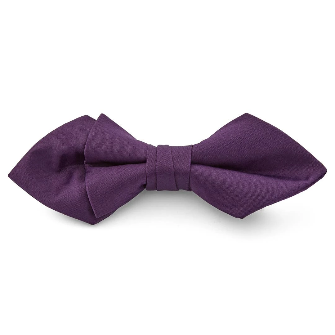 Trendhim Noeud Papillon Classique En Pointes Violet Foncé 3 Trendhim Noeud Papillon Classique En Pointes Violet Foncé