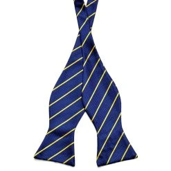 Tailor Toki Nœud Papillon à Nouer à Rayures Simples