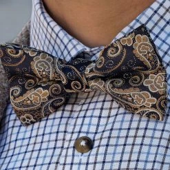 Tailor Toki Nœud Papillon Bleu à Motif Cachemire -Trendhim en ligne 7330best