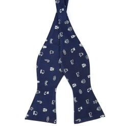 Trendhim Noeud Papillon Bleu Marine à Motifs De Noël