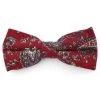 Bohemian Revolt Noeud Papillon Rouge à Motif Cachemire -Trendhim en ligne 8 1 9 1 265 1 27