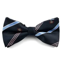 Tailor Toki Noeud Papillon Bleu Marine à Rayures