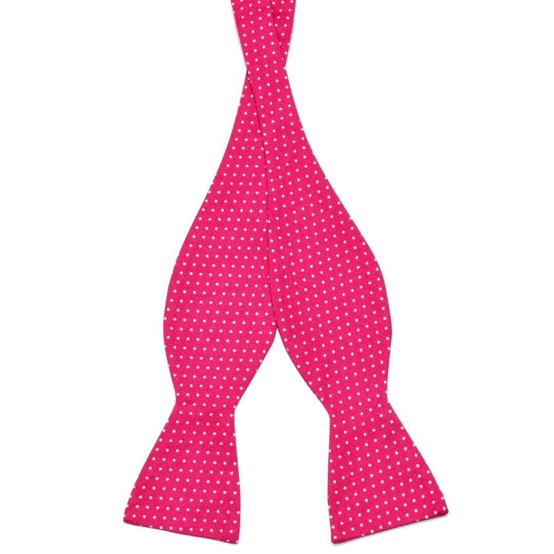 Tailor Toki Nœud Papillon En Coton à Pois Rose 3 Tailor Toki Nœud Papillon En Coton à Pois Rose