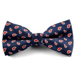 Tailor Toki Nœud Papillon Bleu Avec Gouttelettes Rouges