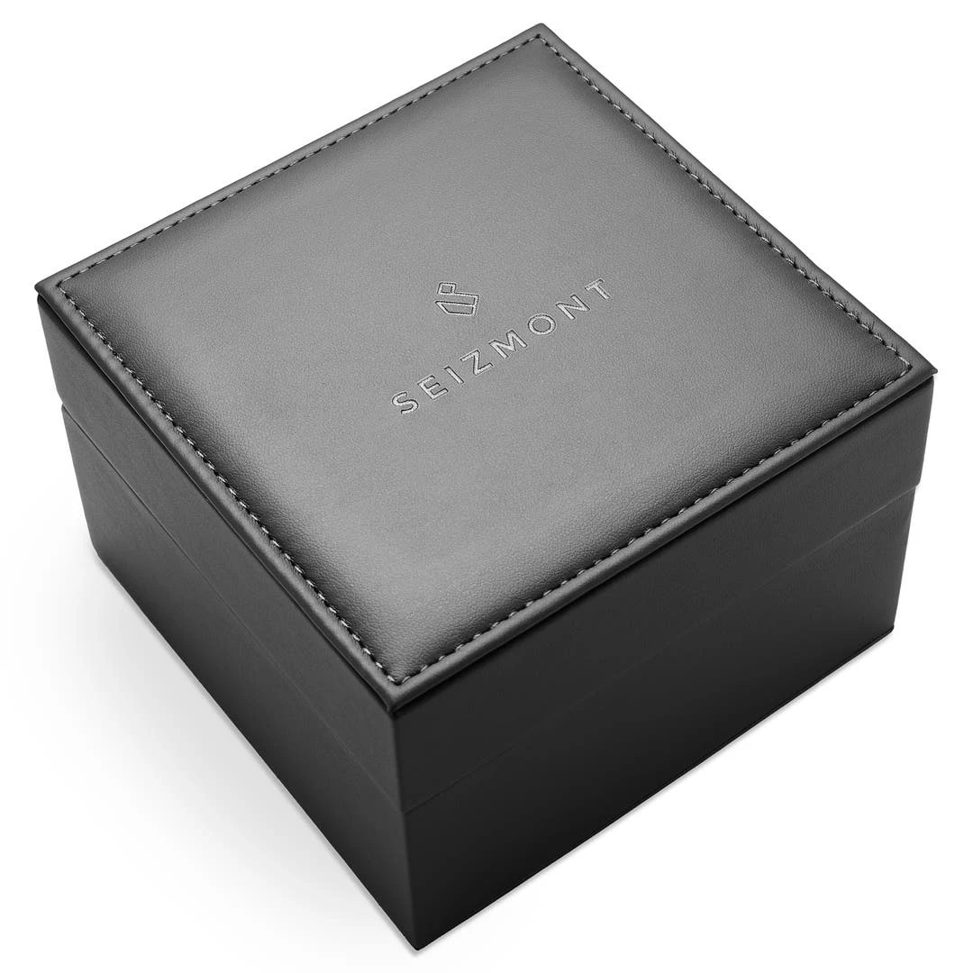 Seizmont Dante II | Montre Squelette Noire Avec Cadran En Fibre De Carbone 8 Seizmont Dante II | Montre Squelette Noire Avec Cadran En Fibre De Carbone – Image 6