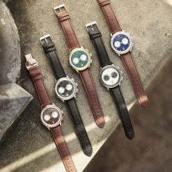 Fawler Cicero | Montre Chronographe Vintage Bleue 11 Fawler Cicero | Montre Chronographe Vintage Bleue -Trendhim en ligne allciceros1548dkajika41 1 2