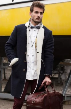 Tailor Toki Noeud Papillon En Coton Design Bleu à Fleurs -Trendhim en ligne billed 1 170