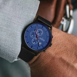 Sidegren Montre Chronographe Revil Indigo -Trendhim en ligne black 1 4 1