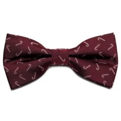 Trendhim Nœud Papillon Bordeaux à Motifs De Cannes De Noël