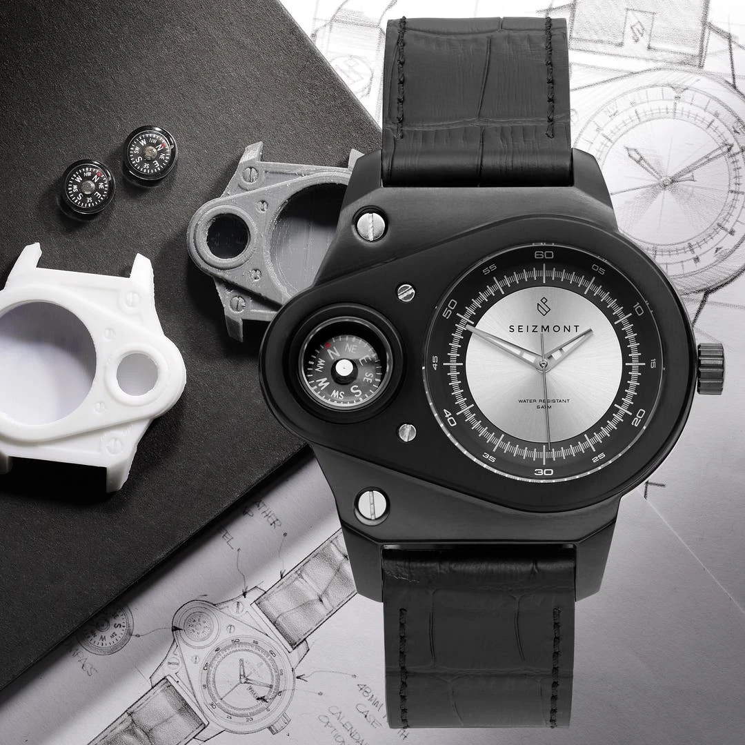 Seizmont Montre à Boussole En Acier Inoxydable Stefan Orbis 4 Seizmont Montre à Boussole En Acier Inoxydable Stefan Orbis – Image 2