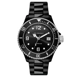 Seizmont Montre En Acier Inoxydable Damon Tide