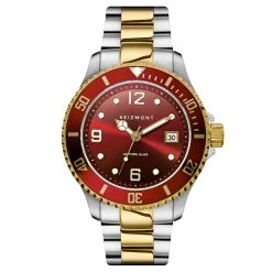 Seizmont Montre En Acier Inoxydable Dathlan Tide