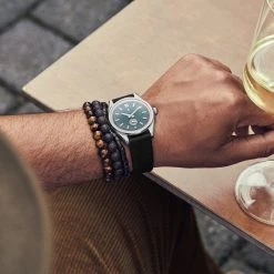 Arkai Mond | Montre Meteorite En Acier Inoxydable Argenté Et Bleu 12 Arkai Mond | Montre Meteorite En Acier Inoxydable Argenté Et Bleu -Trendhim en ligne dsc9148monddd